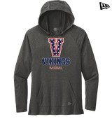 Fort Walton Beach HS Baseball Shadow - New Era Tri-Blend Hoodie
