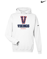 Fort Walton Beach HS Baseball Shadow - Nike Club Fleece Hoodie