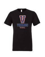 Fort Walton Beach HS Baseball Shadow - Tri-Blend Shirt
