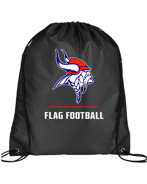 Fort Walton Beach HS Flag Football - Drawstring Bag