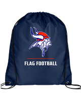 Fort Walton Beach HS Flag Football - Drawstring Bag