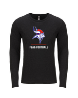 Fort Walton Beach HS Flag Football - Tri-Blend Long Sleeve