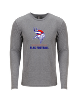 Fort Walton Beach HS Flag Football - Tri-Blend Long Sleeve
