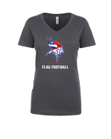Fort Walton Beach HS Flag Football - Womens V-Neck
