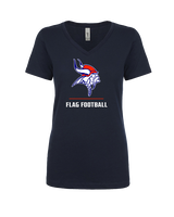 Fort Walton Beach HS Flag Football - Womens V-Neck