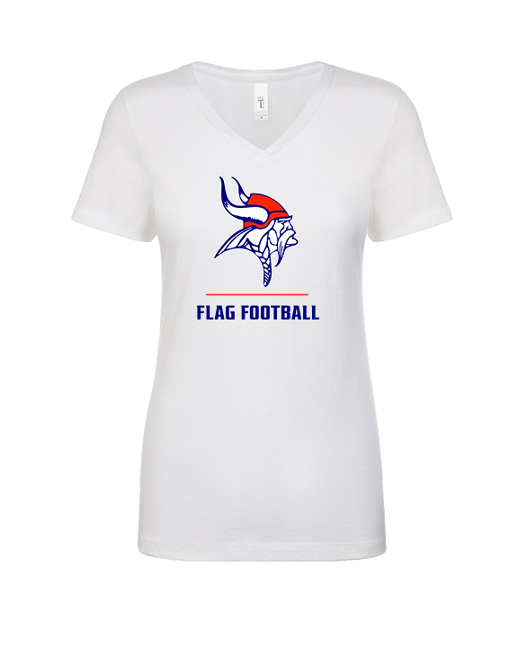 Fort Walton Beach HS Flag Football - Womens V-Neck