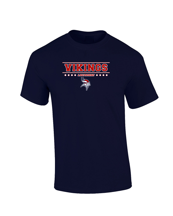 Fort Walton Beach HS Lacrosse Border - Cotton T-Shirt