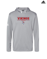 Fort Walton Beach HS Lacrosse Border - Mens Adidas Hoodie