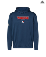 Fort Walton Beach HS Lacrosse Border - Mens Adidas Hoodie