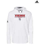 Fort Walton Beach HS Lacrosse Border - Mens Adidas Hoodie
