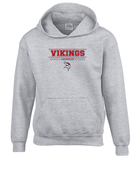 Fort Walton Beach HS Lacrosse Border - Youth Hoodie