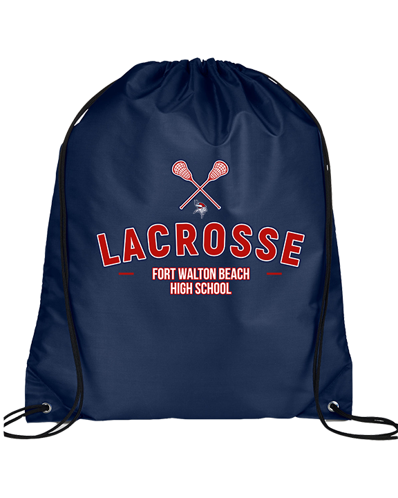 Fort Walton Beach HS Lacrosse Short - Drawstring Bag