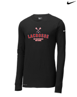 Fort Walton Beach HS Lacrosse Short - Mens Nike Longsleeve