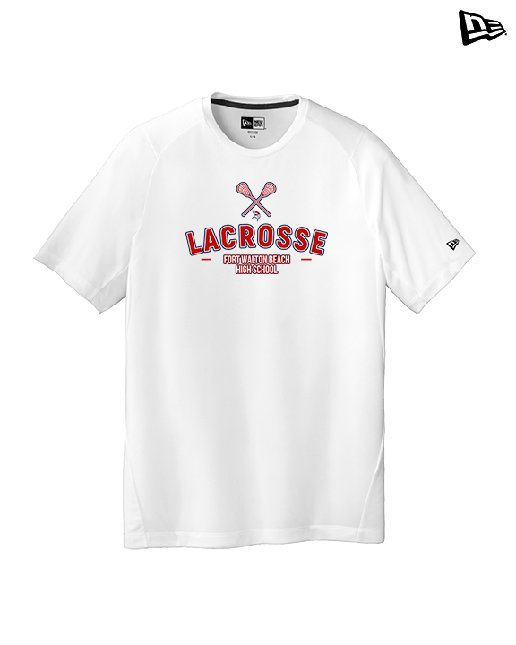 Fort Walton Beach HS Lacrosse Short - New Era Performance Shirt
