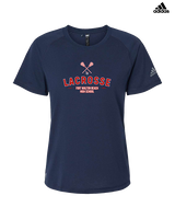 Fort Walton Beach HS Lacrosse Short - Womens Adidas Performance Shirt