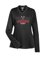 Fort Walton Beach HS Lacrosse Short - Womens Performance Longsleeve