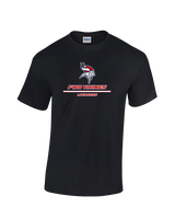 Fort Walton Beach HS Lacrosse Split - Cotton T-Shirt