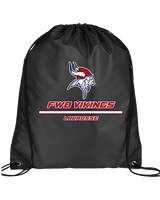 Fort Walton Beach HS Lacrosse Split - Drawstring Bag