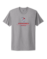 Fort Walton Beach HS Lacrosse Split - Mens Select Cotton T-Shirt