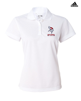 Fort Walton Beach HS Lacrosse Stacked - Adidas Womens Polo