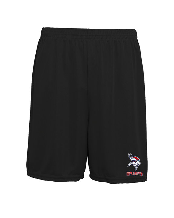 Fort Walton Beach HS Lacrosse Stacked - Mens 7inch Training Shorts