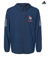 Fort Walton Beach HS Lacrosse Stacked - Mens Adidas Full Zip Jacket