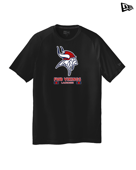 Fort Walton Beach HS Lacrosse Stacked - New Era Performance Shirt