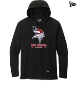 Fort Walton Beach HS Lacrosse Stacked - New Era Tri-Blend Hoodie