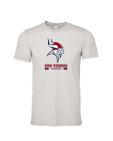 Fort Walton Beach HS Lacrosse Stacked - Tri - Blend Shirt