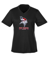 Fort Walton Beach HS Lacrosse Stacked - Womens Performance Shirt