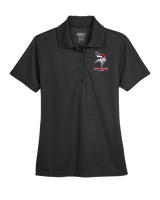 Fort Walton Beach HS Lacrosse Stacked - Womens Polo