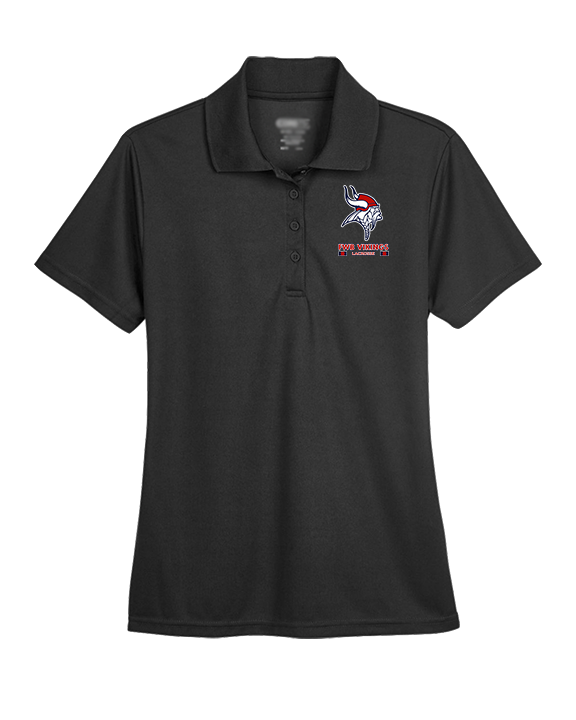 Fort Walton Beach HS Lacrosse Stacked - Womens Polo