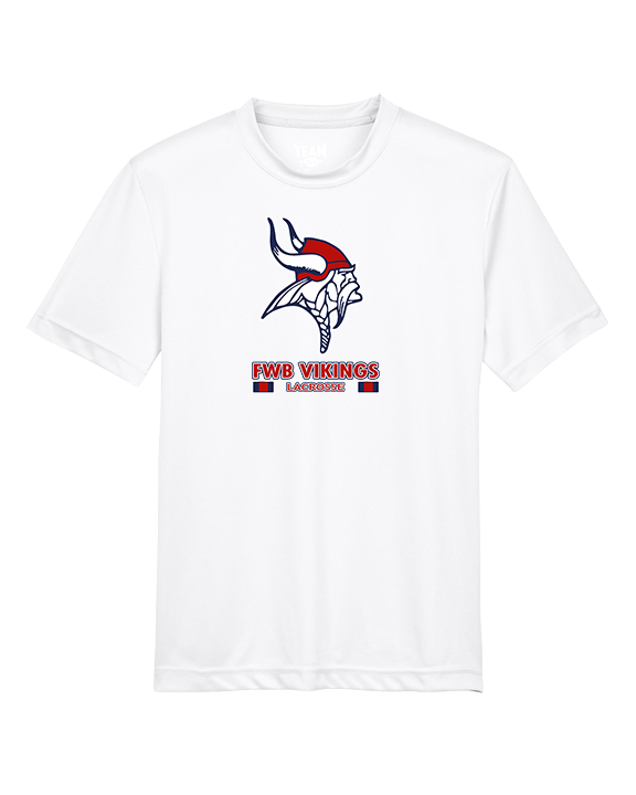 Fort Walton Beach HS Lacrosse Stacked - Youth Performance Shirt