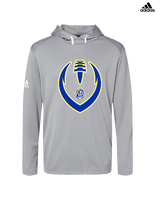 Fountain Valley HS Flag Football Full Football - Mens Adidas Hoodie