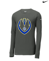 Fountain Valley HS Flag Football Full Football - Mens Nike Longsleeve