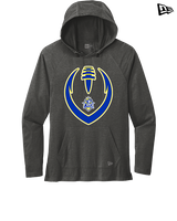 Fountain Valley HS Flag Football Full Football - New Era Tri-Blend Hoodie
