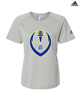 Fountain Valley HS Flag Football Full Football - Womens Adidas Performance Shirt