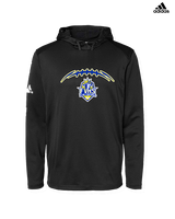 Fountain Valley HS Flag Football Laces - Mens Adidas Hoodie