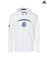 Fountain Valley HS Flag Football Laces - Mens Adidas Hoodie