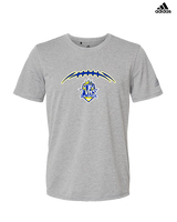 Fountain Valley HS Flag Football Laces - Mens Adidas Performance Shirt