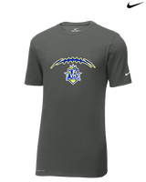 Fountain Valley HS Flag Football Laces - Mens Nike Cotton Poly Tee