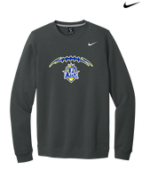 Fountain Valley HS Flag Football Laces - Mens Nike Crewneck