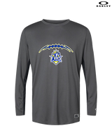 Fountain Valley HS Flag Football Laces - Mens Oakley Longsleeve