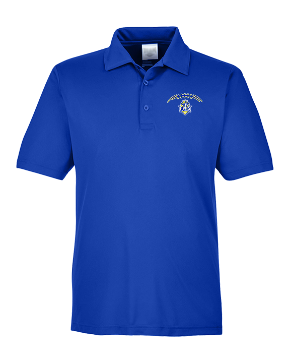 Fountain Valley HS Flag Football Laces - Mens Polo