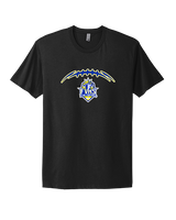 Fountain Valley HS Flag Football Laces - Mens Select Cotton T-Shirt