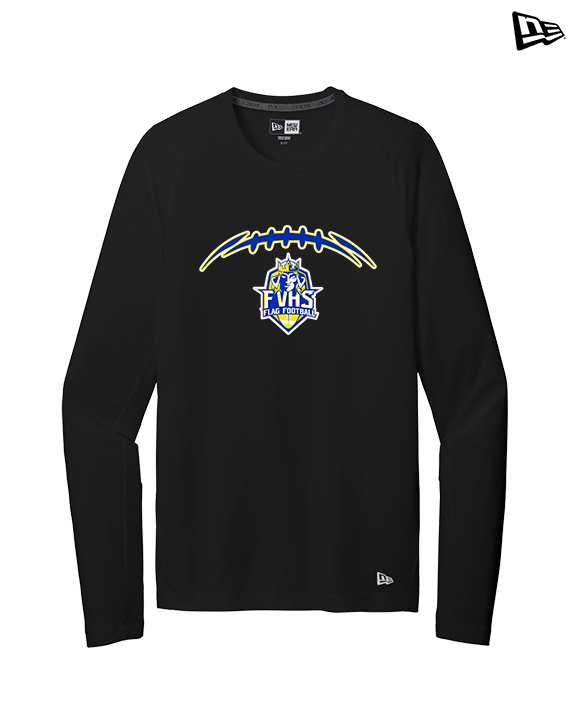 Fountain Valley HS Flag Football Laces - New Era Performance Long Sleeve