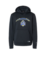 Fountain Valley HS Flag Football Laces - Oakley Performance Hoodie