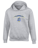 Fountain Valley HS Flag Football Laces - Unisex Hoodie