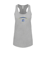 Fountain Valley HS Flag Football Laces - Womens Tank Top