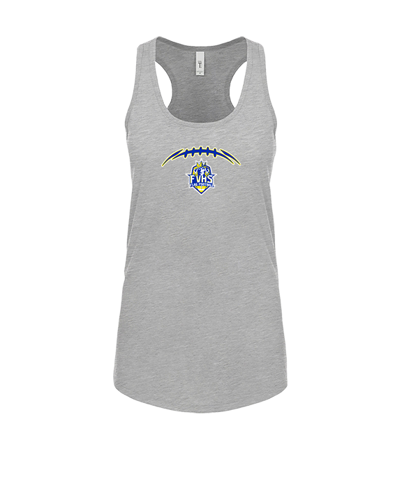 Fountain Valley HS Flag Football Laces - Womens Tank Top